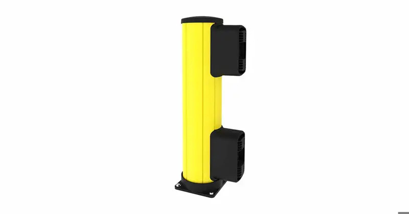 X-Protect – Dupla ütközésvédő – végzáró elem – 870 mm