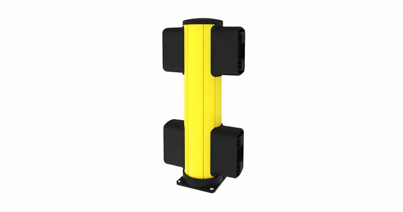 X-Protect – Dupla ütközésvédő – középső elem – 870 mm